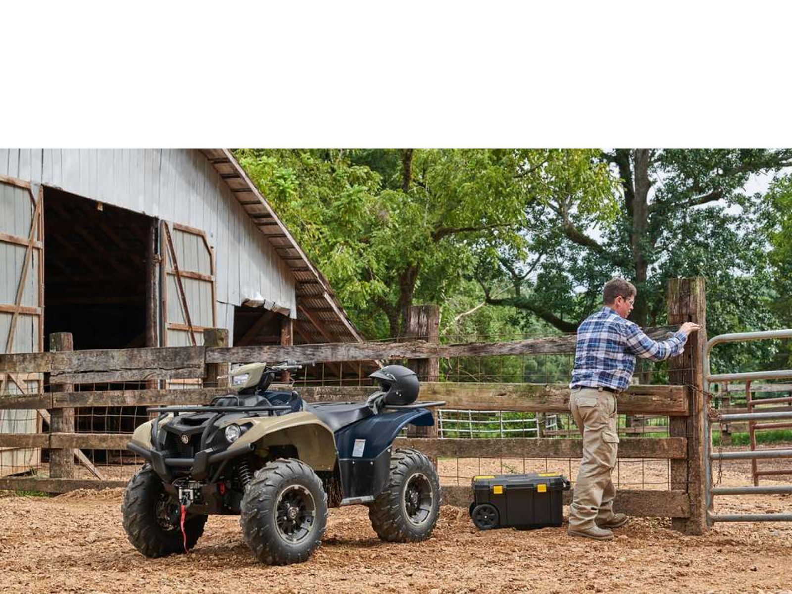  Мотовездеход ATV YAMAHA Kodiak 700 EPS SE (Desert Tan / Midnight blue) 2024